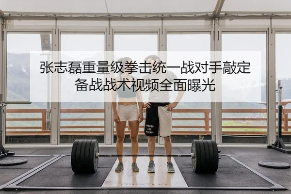 张志磊重量级拳击统一战对手敲定 备战战术视频全面曝光